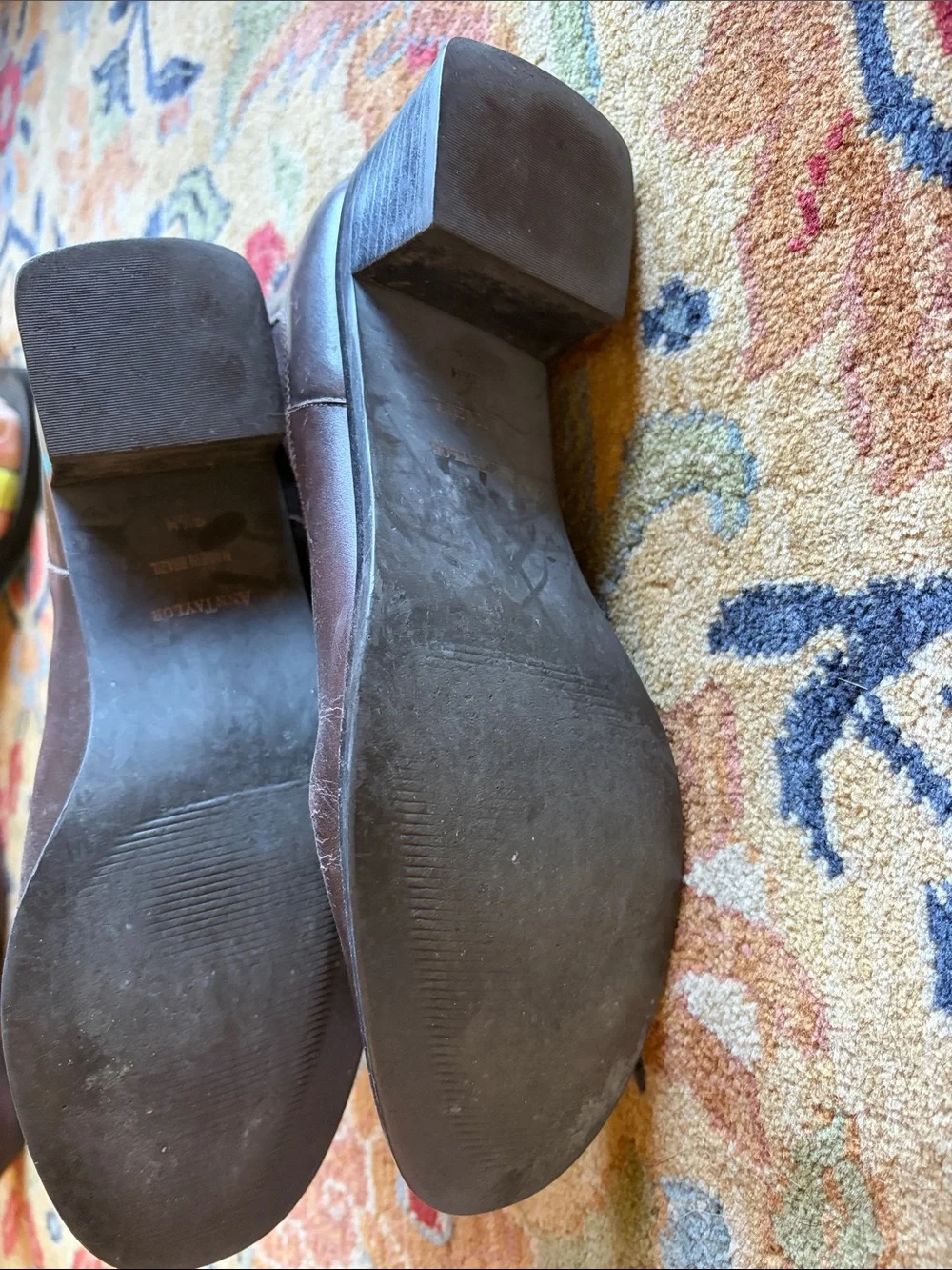 Women's Anne Taylor Leather Chelsea Boots - Brown